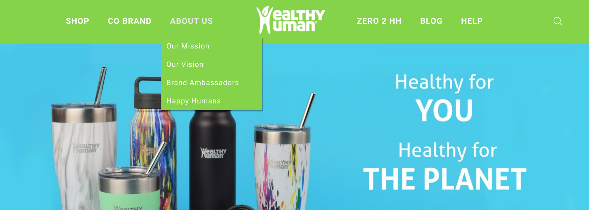 Healthy Human Website