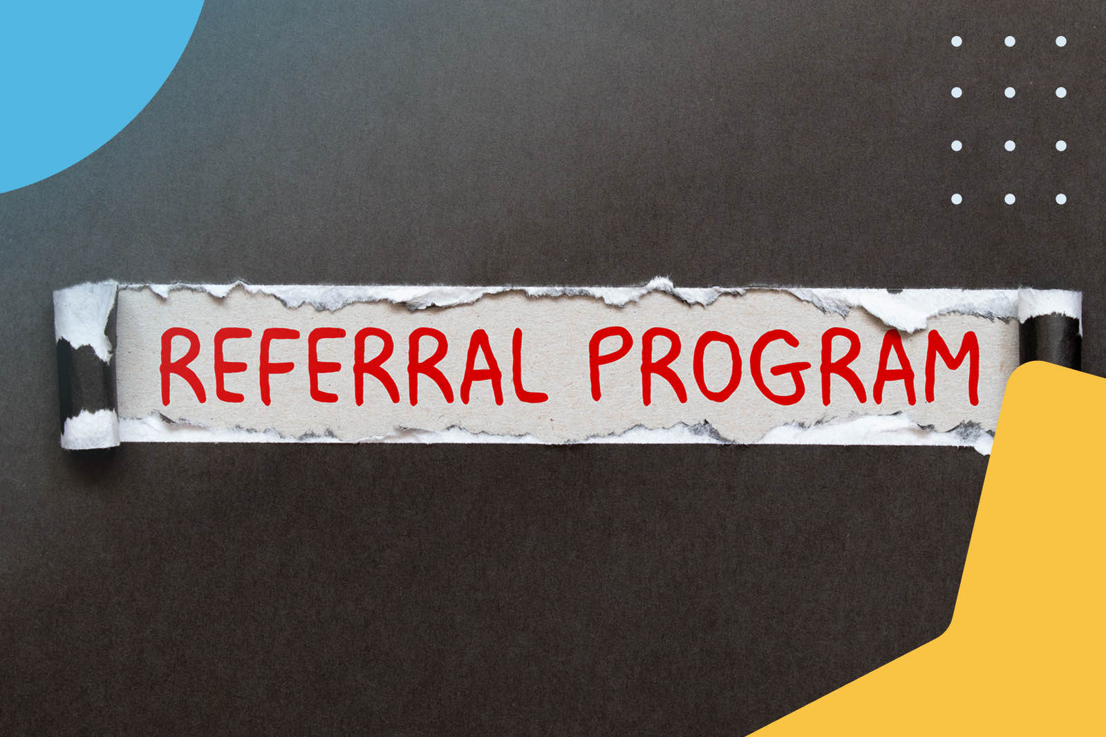 Referral Program announcement banner