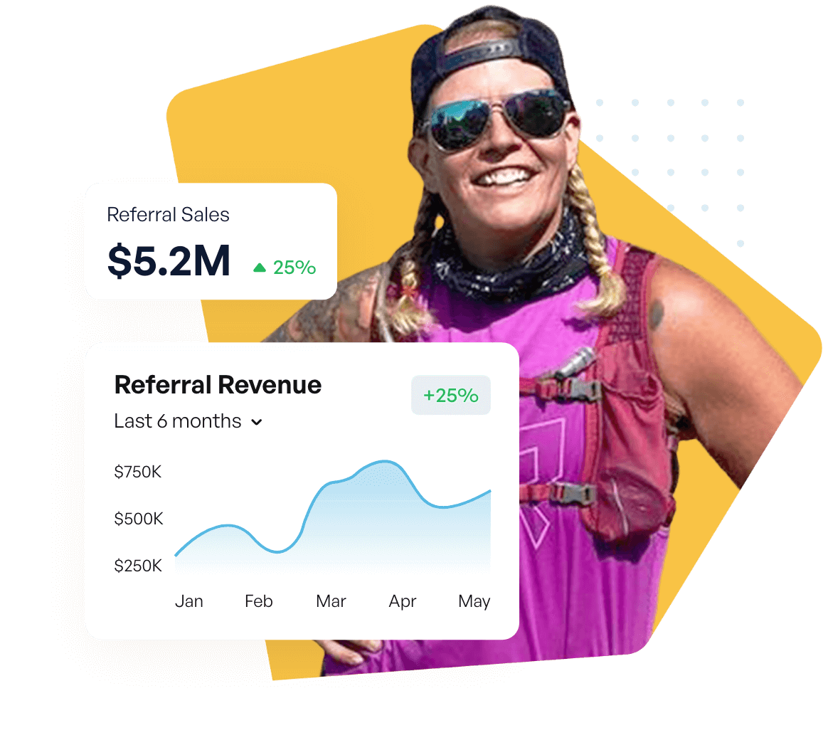 Referral sales revenue