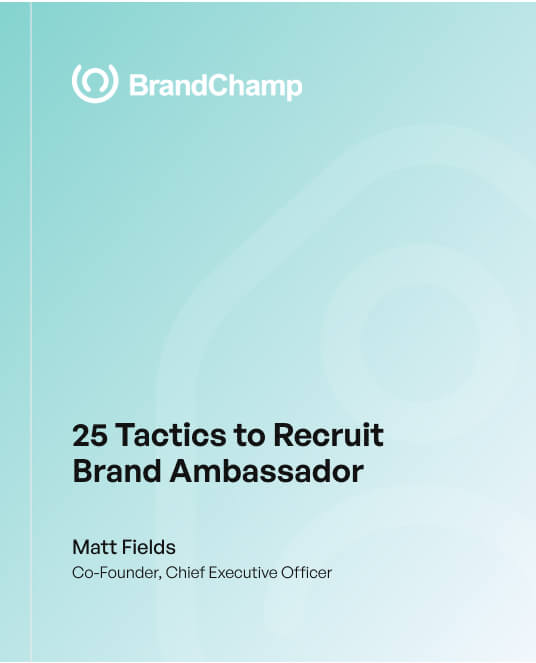 25 tactics to recruit brand ambassador