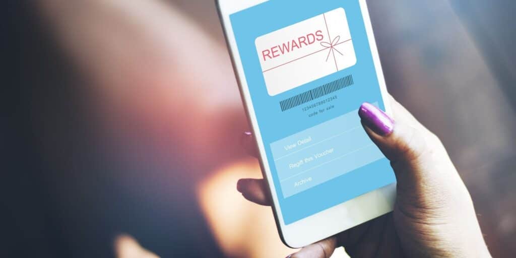 Rewards card mobile app