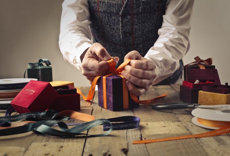 ambassador rewards adult tie bow on box