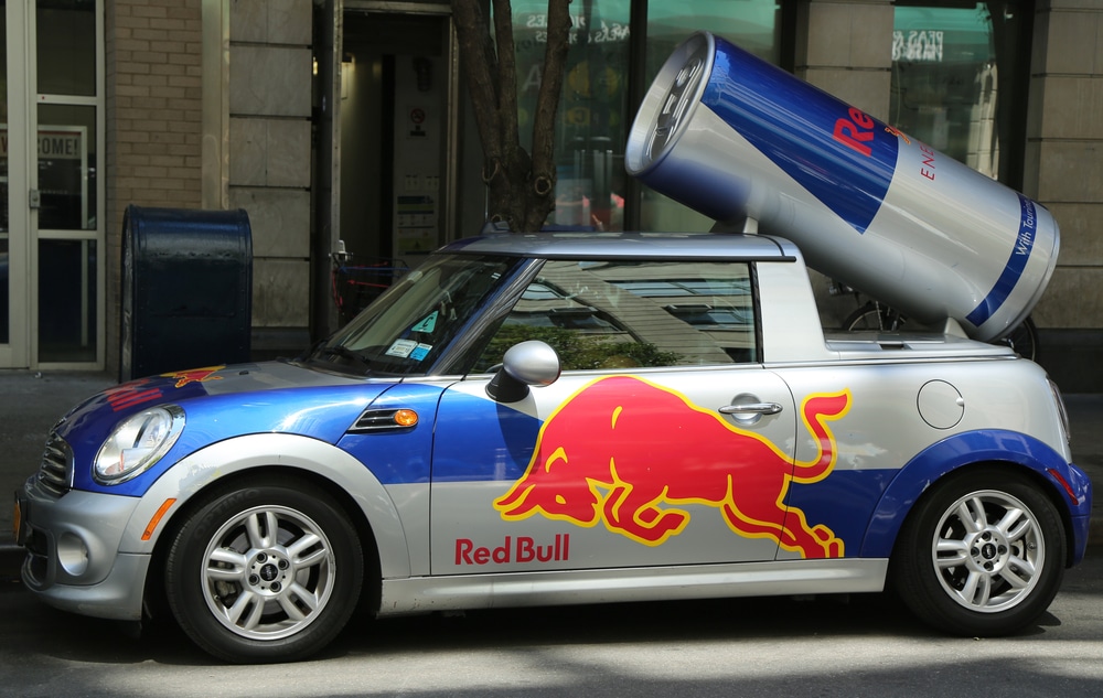 Red Bull Mini Cooper