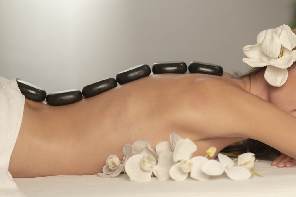 Hot stone massage