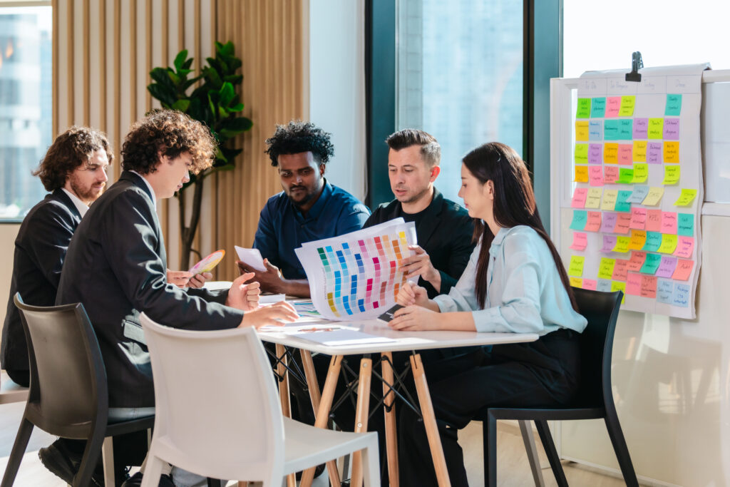 Product manager, designer, developer collaborate on UI, color, and interactive buttons of energy monitoring app. Testing, optimizing prototype for best user experience and seamless customer journey.